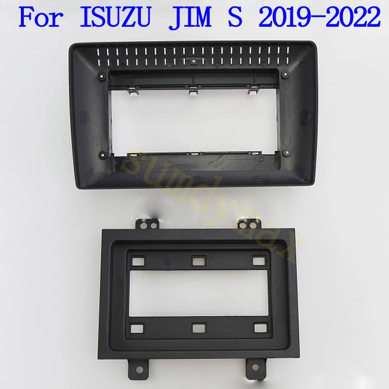 2 Din Car Radio Fascia Trim Kit Install Frame DVD Panel Stereo Interface for ISUZU JIM S 2019 2020 2021 2022 car radio fascias