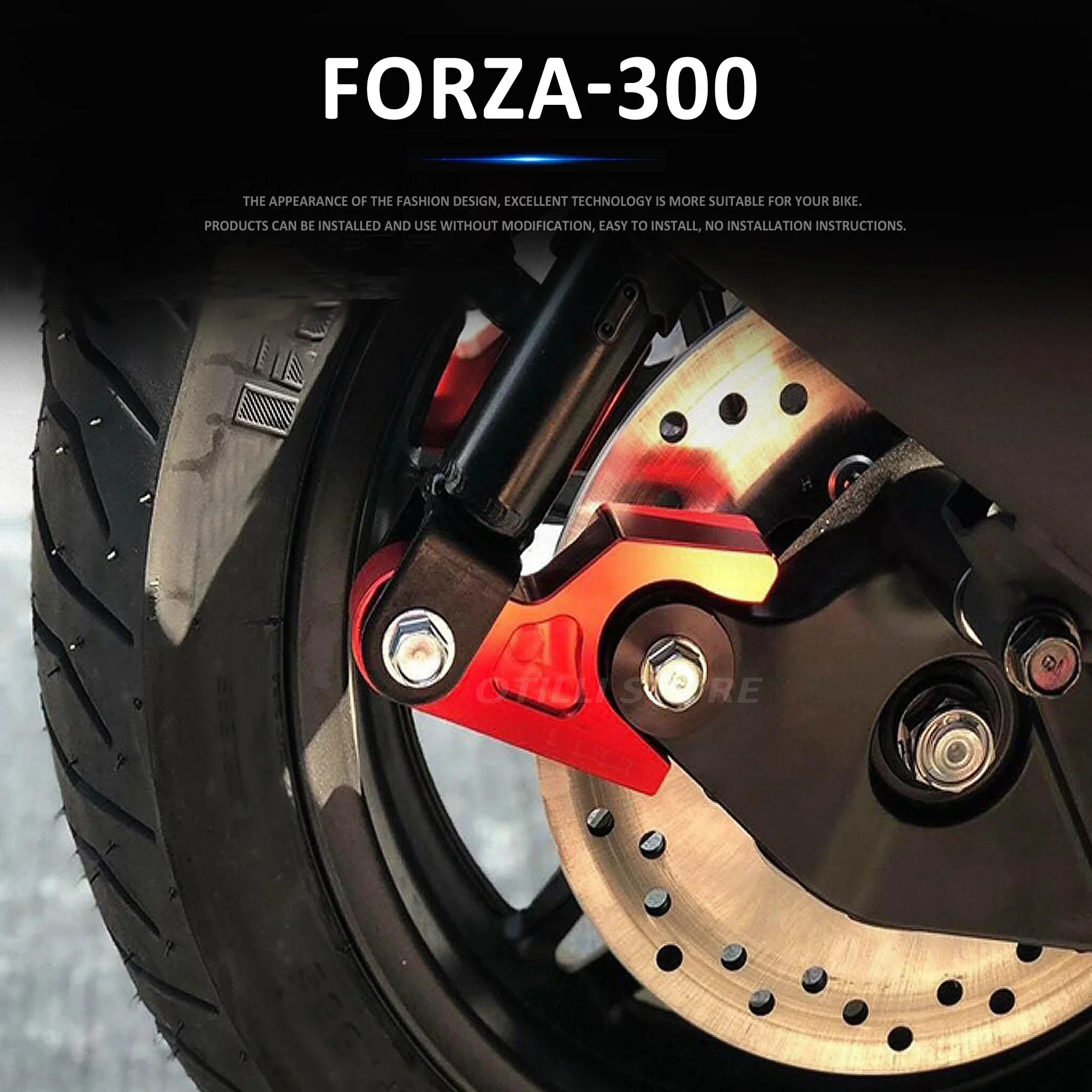 2021 For Forza 300 NEW Motorcycle Modify Lowering Link Kit 25MM Rear Load Suspension Shock Absorber For HONDA FORZA300 FORZA-300