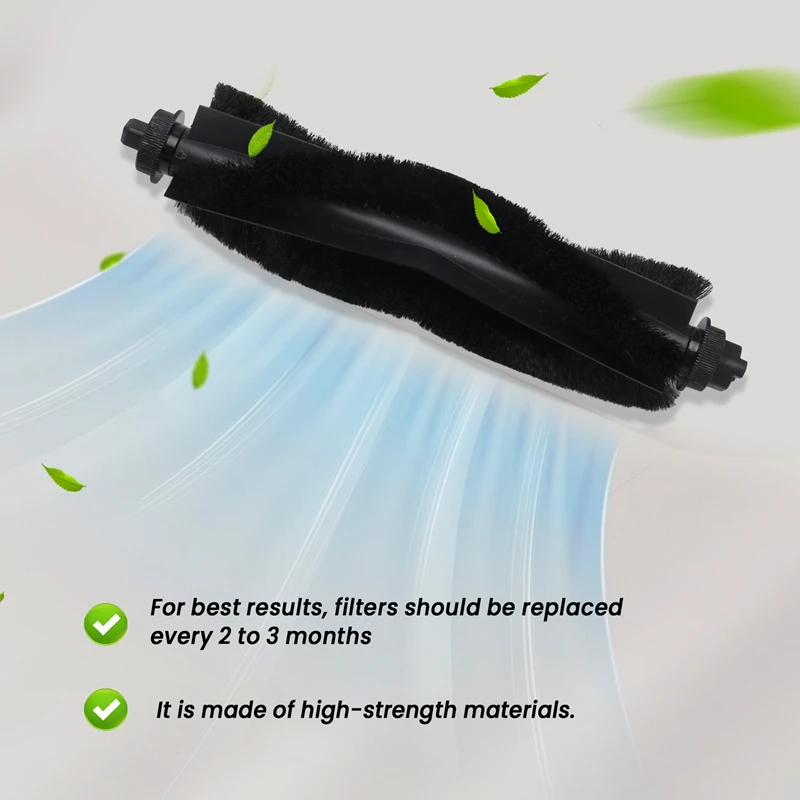 Brosse Latérale à Rouleau, Filtre Hepa, Sac à Poussière, Accessoires pour Aspirateur Robot Wald Fy Clean L50 / L50 SES / L60 / L60