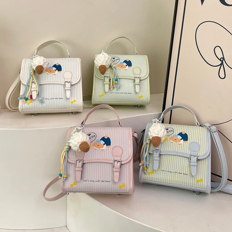 new-women's-handbag-fashionable-and-high-quality-casual-crossbody-bag-cartoon-college-style-versatile-girl's-phone-storage-bag