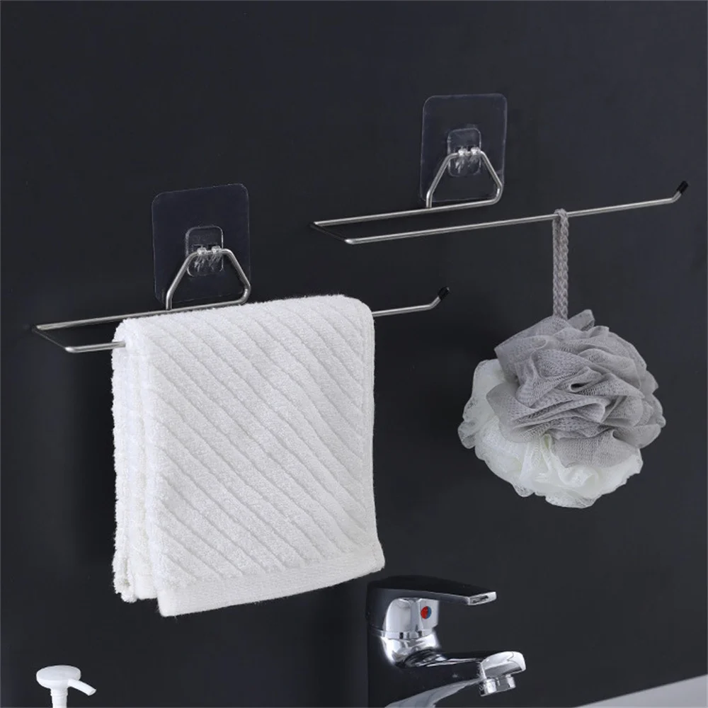 Toilet Paper Holder Bathroom Storage Paper Towel Holder Kitchen Wall Hook Toilet Paper Stand Home Organizer Toilet Accessories