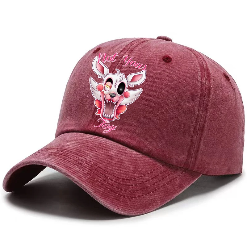 Vijf Nachten Op Freddys Baseball Cap Mannen Fnafs Anime Retro Zonnehoed Jongen Buitensporten Sunbonnet Volwassen Lente Herfst Hoofddeksels Gift