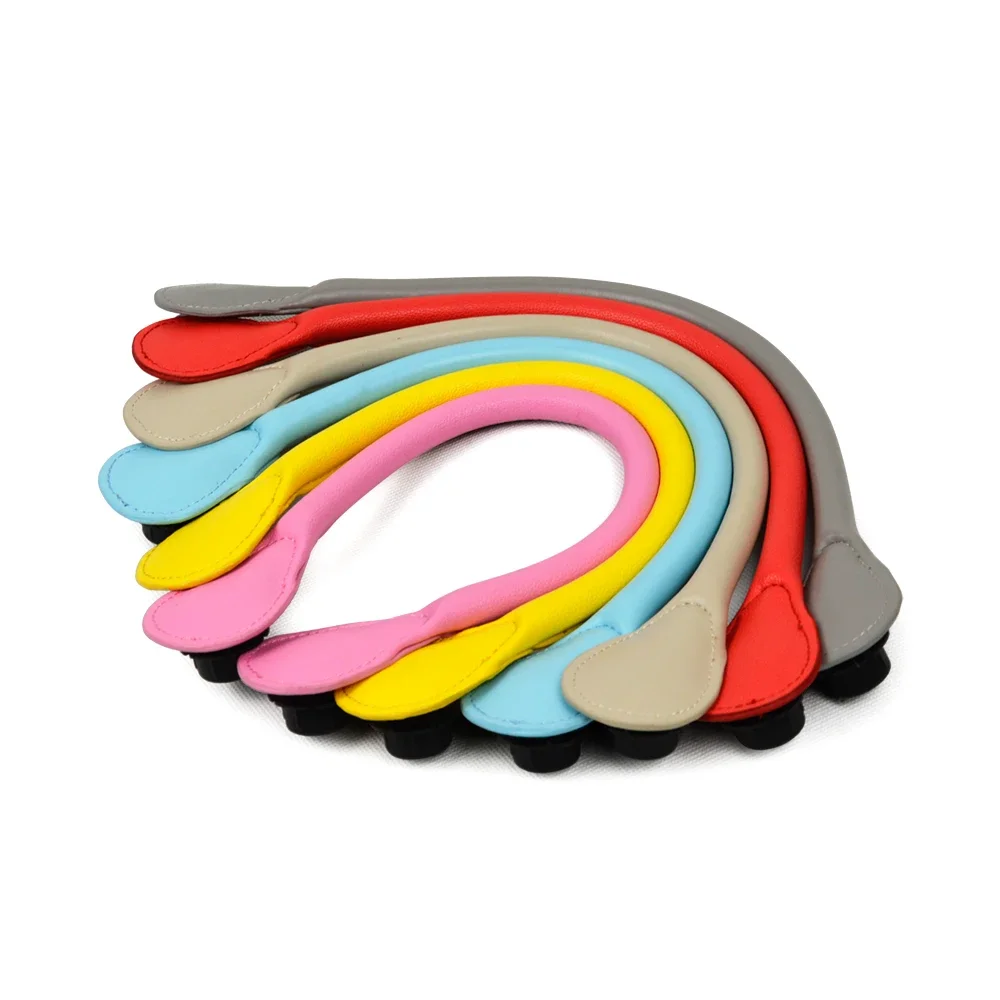 جديد بو الجلود O حقيبة مقابض الأشرطة ل Obag الكلاسيكية البسيطة قصيرة طويلة الأشرطة المستديرة أحزمة حقائب نسائية اكسسوارات الكتف #4