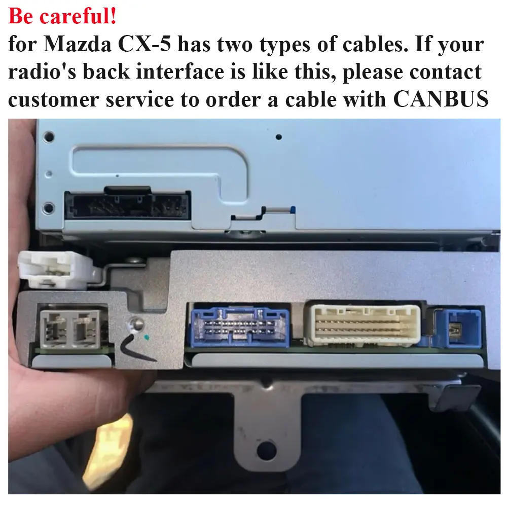 For Mazda CX-5 or For Mazda 6 Atenza With canbus high-end power cord