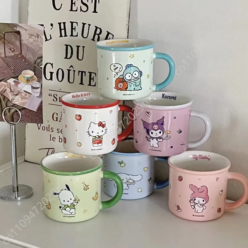 

Sanrio Hello Kitty Friends HelloKitty Ceramic Mug Water Cup Gift Cosplay Props