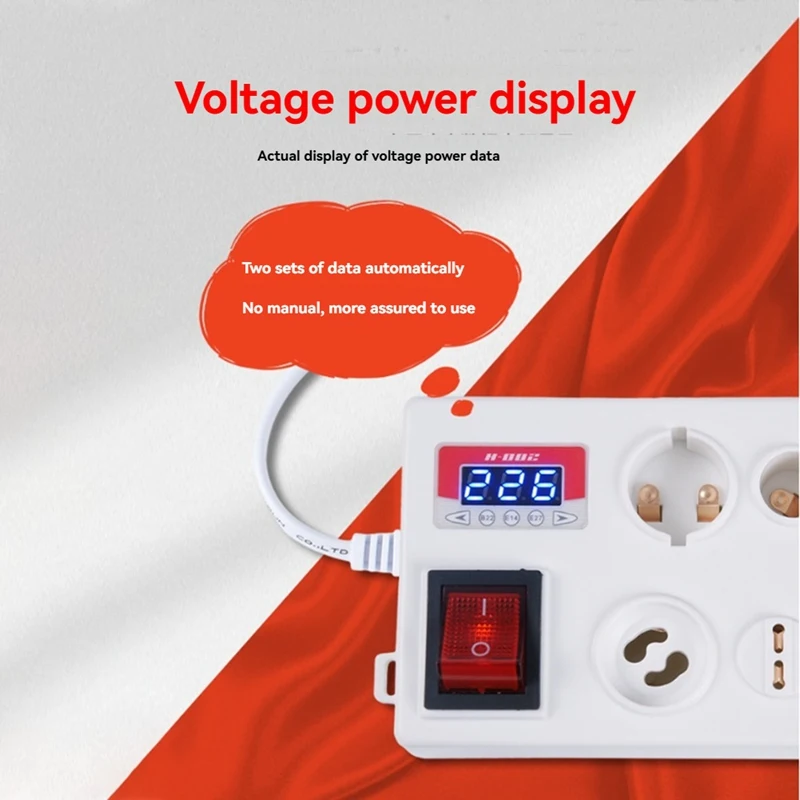 N11R- E27 B22 E14 Lamp Bulb Tester, LED Light Voltage Power Quick Test Box, Fast Testing With Power Display