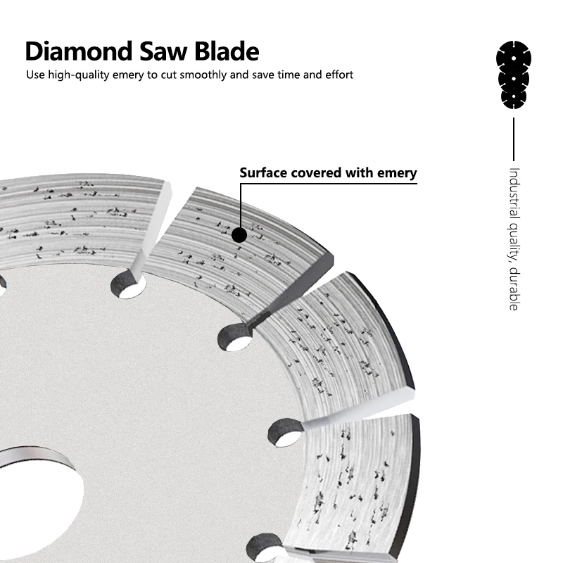 XCAN 5pcs Mini Circular Saw Blade Set 85x10/15mm Wood Cutting Disc for Multi-function Power Tool Woodworking Saw Blade
