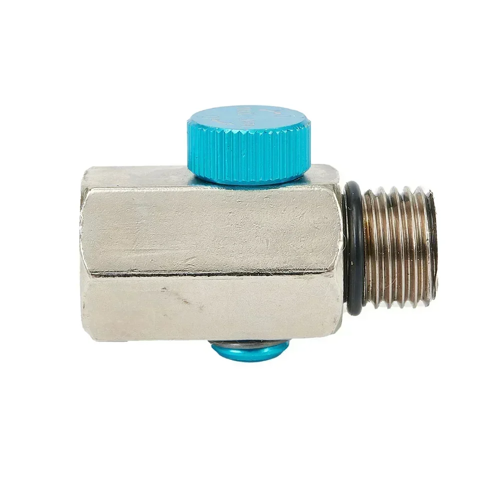 New Pneumatic Tool Speed Regulating Switch Pneumatic Tool Speed Switch 1/4 Air Valve Flow Regulato Air Adjustment Switch