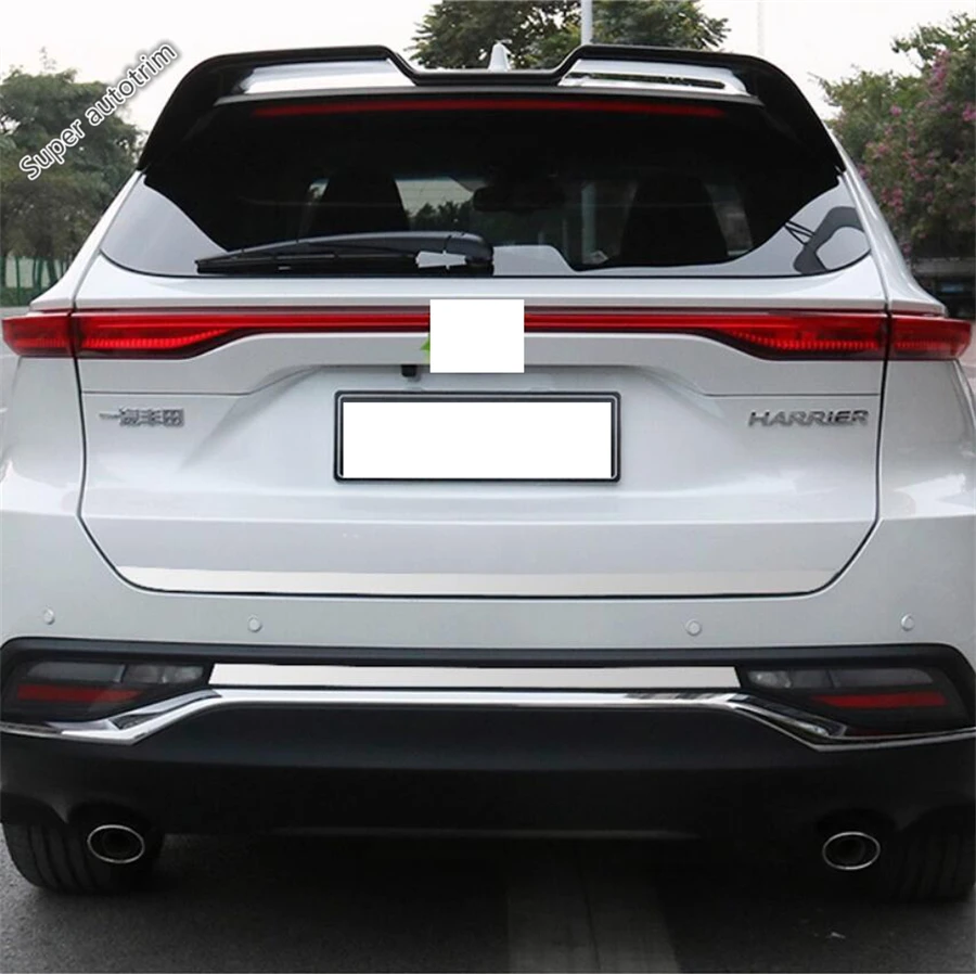 

Car Door Handle Molding Boot Garnish Rear Trunk Lid Cover Tailgate Trim Fit For Toyota Harrier Venza 2020 2021 2022 Accessories