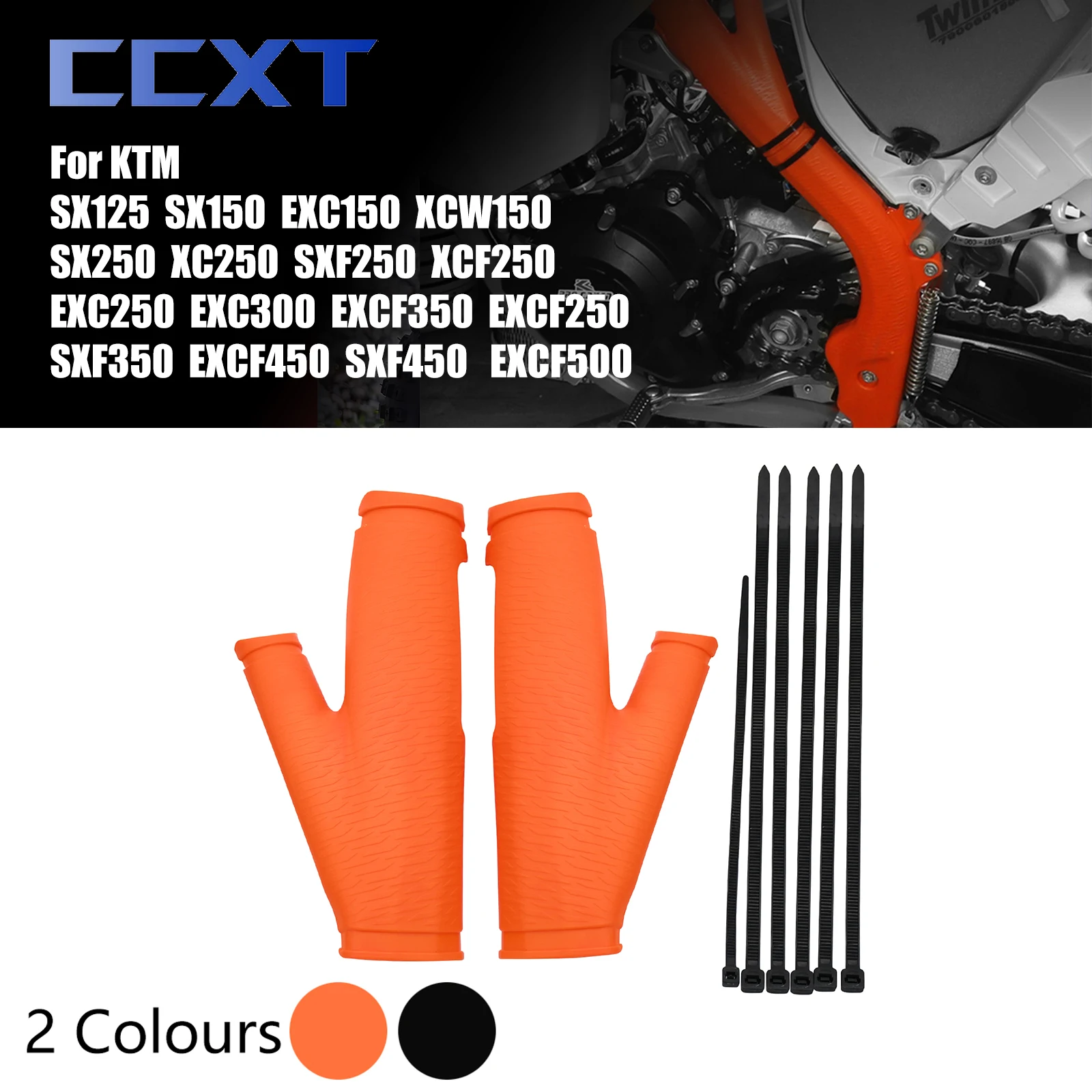 

Пластиковая защитная рамка для мотоцикла KTM SX XCF EXC EXCF SXF XC 500 450 350 250 150 125 2019-2022, универсальная
