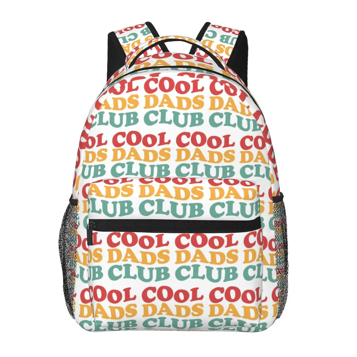 

Cool Dads Club Student Backpack School Bag Hiking Travel Daypack for Boys Girls Fashion Bookbag Shoulder Bags