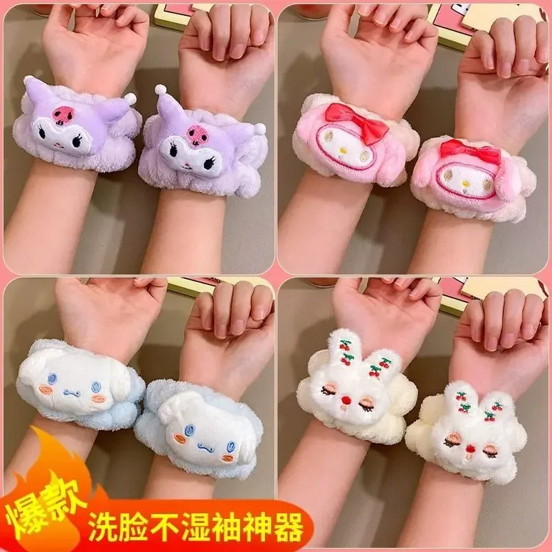

Wristband Kawaii Kuromi My Melody Cinnamoroll Headband water proof Wetproof Sucking water Sweat inhalation Wash your face girl