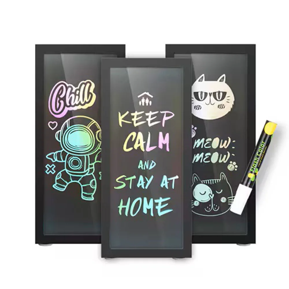 darkFlash DK210 GRAFFITI ARGB Tempered Glass Black