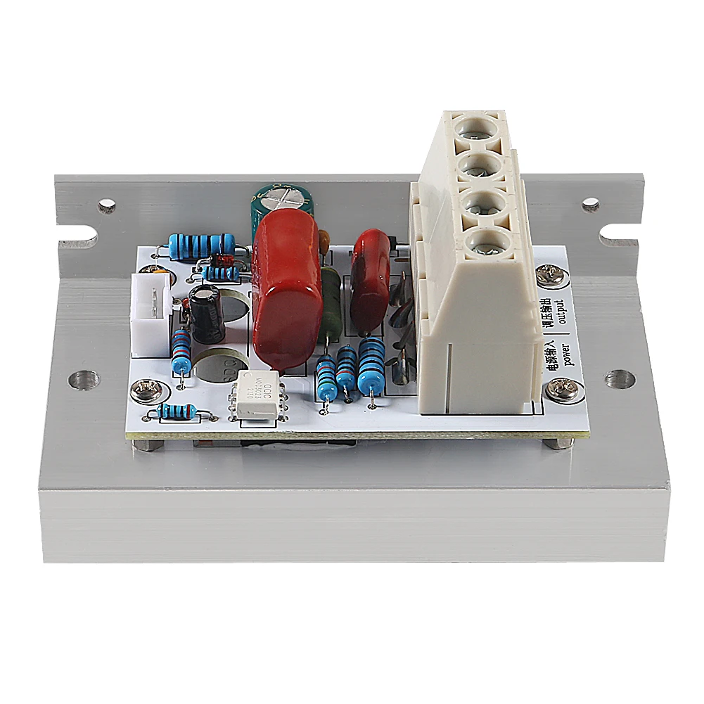 AC 220V 10000W 80A Digital Control SCR Electronic Voltage Regulator Speed Control Dimmer Thermostat + Digital Meters