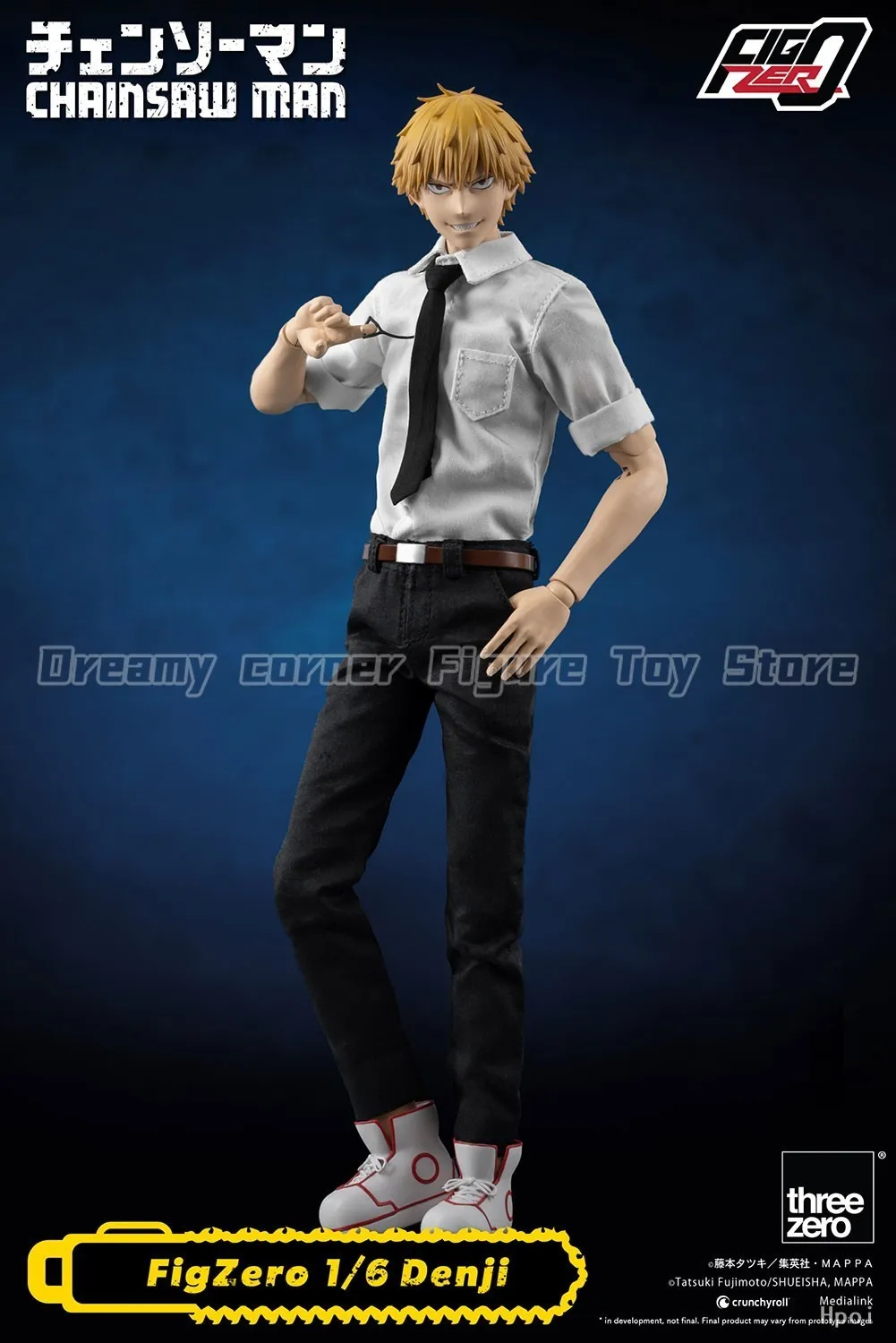 【Pre-sale】threezero FigZero 3Z0407 CHAINSAW MAN Denji 1/6 Anime Figure
