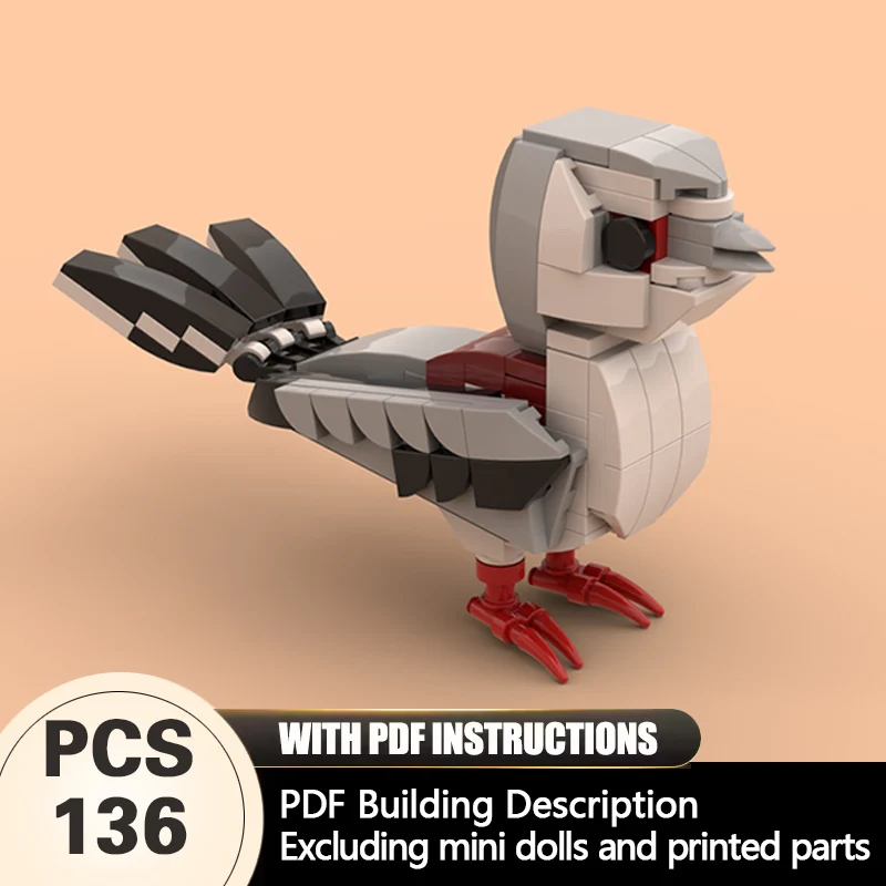 

Creators Animal Series Model MOC Building Bricks Pygmy Falcon Modular Technology Gifts Holiday Assemble Children Toys Suit