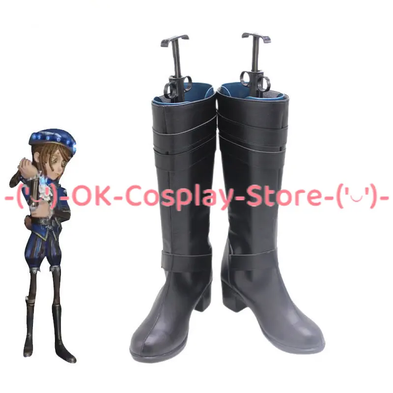 

Edgar Valden Cosplay Shoes Identity V Painter Cosplay High Heel PU Boots Halloween Accessories Prop Custom Made