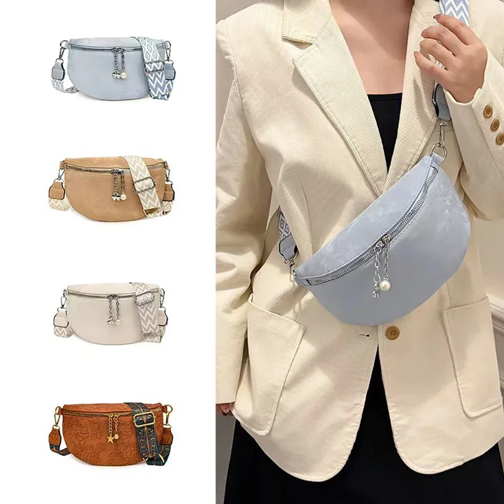 

Chest bag, fashionable women's crossbody bag, large capacity outdoor travel shoulder bag, hand-held women's bag.zwq