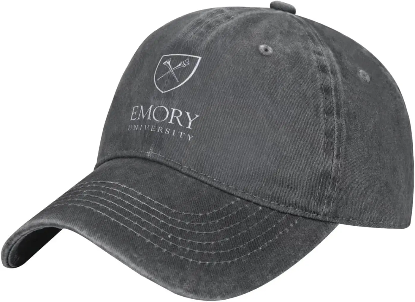 Emory University Hat Adjustable Baseball Cap Cotton Cowboy Hat, Fashionable for Man Woman