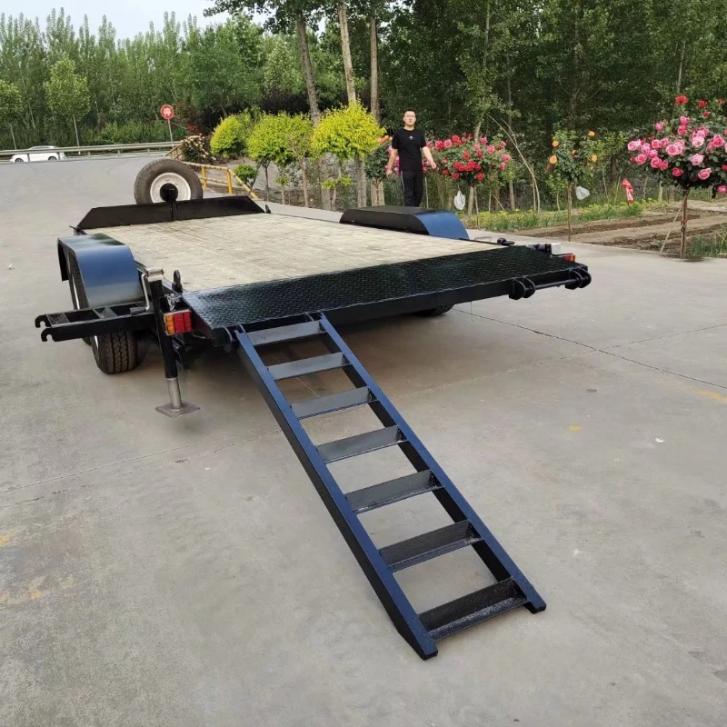 3-Ton excavator transporter, vehicle transporter, sedan semi-trailer, transportation truck