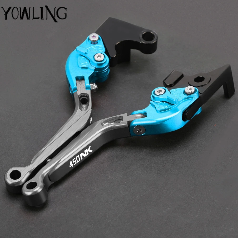 

For CFMOTO 450NK 2022 2023 2024 2025 2026 Motorcycle CNC Adjustable Folding Extendable Brake Clutch Levers Handlebrake 450 NK