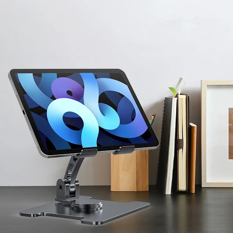360 Rotation Adjustable Aluminum Stand For Laptop Tablet