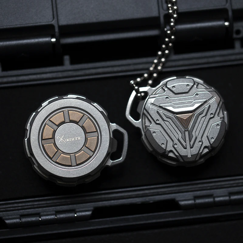 Titanium Alloy Mini Necklace Waterproof Warehouse Waterproof Box Medicine Box Capsule Health Pill Medicine Bottle Urn Pendant