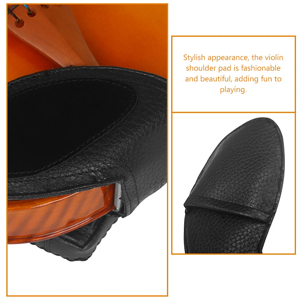 Almohadilla de hombro para violín, tamaño 1, 2, 1, 4, almohadilla multifuncional para reposapiés, reposabrazos para violín, duradero y cómodo
