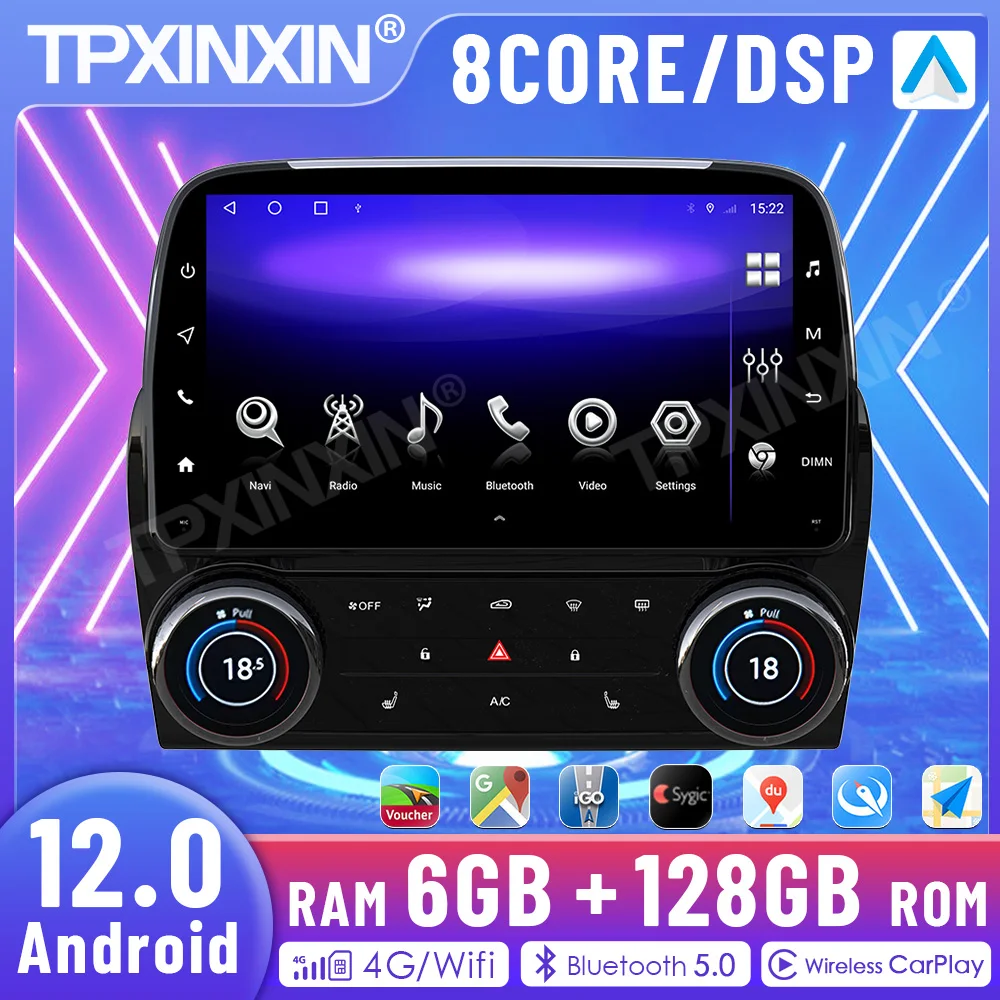 

12.3" Android13.0 Touch Screen For Camaro 2010-2015 Car Radio Stereo Multimedia Video Player Gps Navi Carplay Auto Navigation