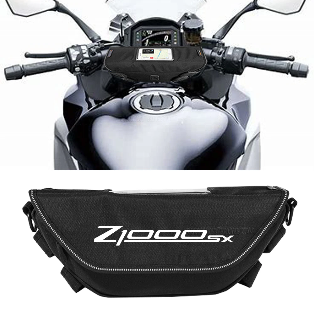 

For Z1000 Z1000R Z1000SX Z1000 R SX 2003-2019 2020 2021 2022 2023 Waterproof motorcycle handlebar travel navigation bag