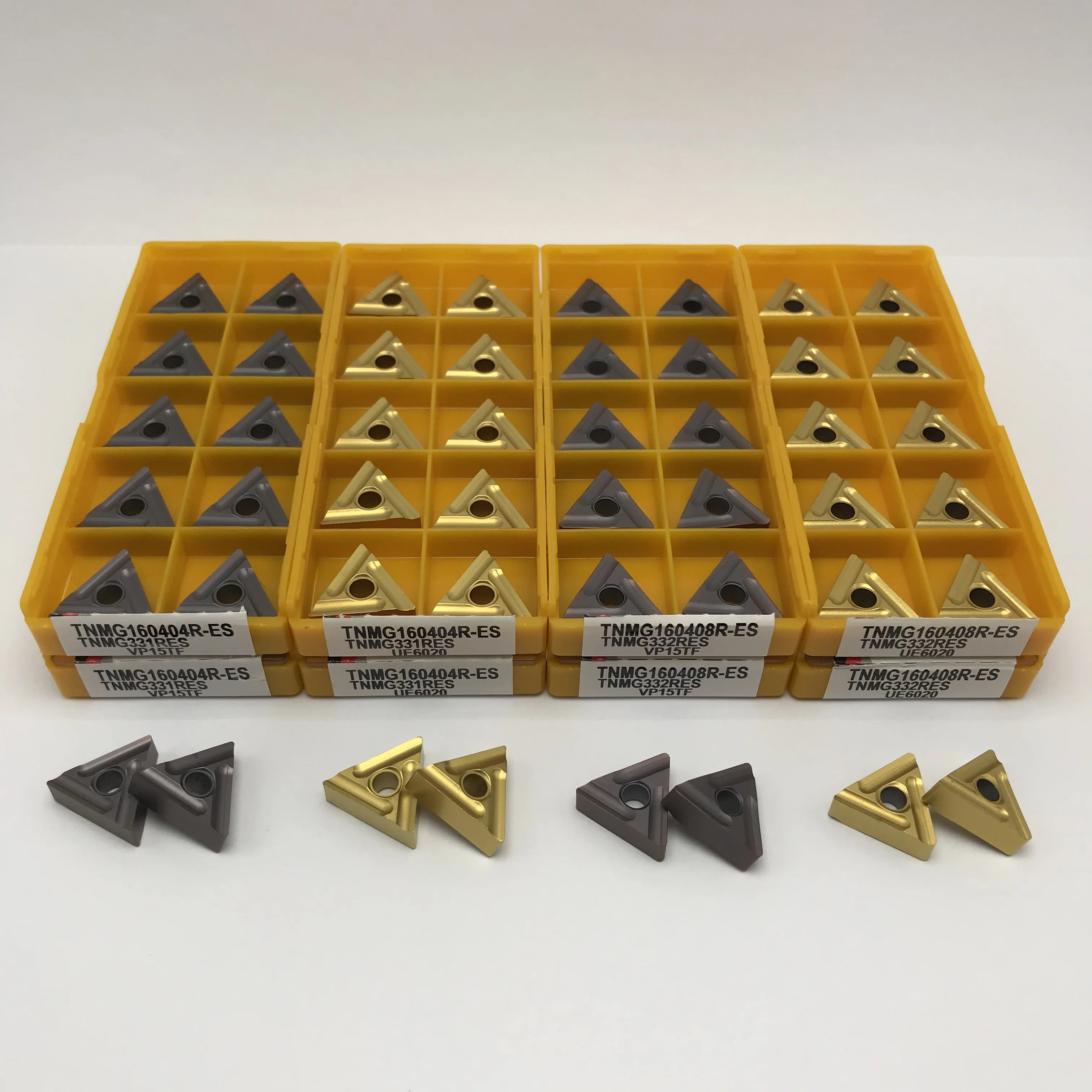 

TNMG160404R TNMG160408R Твердосплавная вставка ES Высококачественный внешний токарный инструмент Токарный станок с ЧПУ Токарная вставка Обработка стали