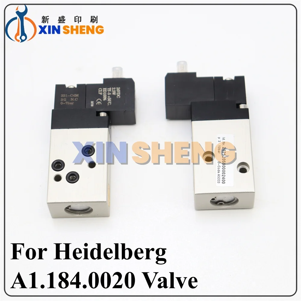 

Good Quality A1.184.0020 Solenoid Valve XL105 CX102 QM46 Machine Cylinder Valve Offset Printing Machine Spare Parts