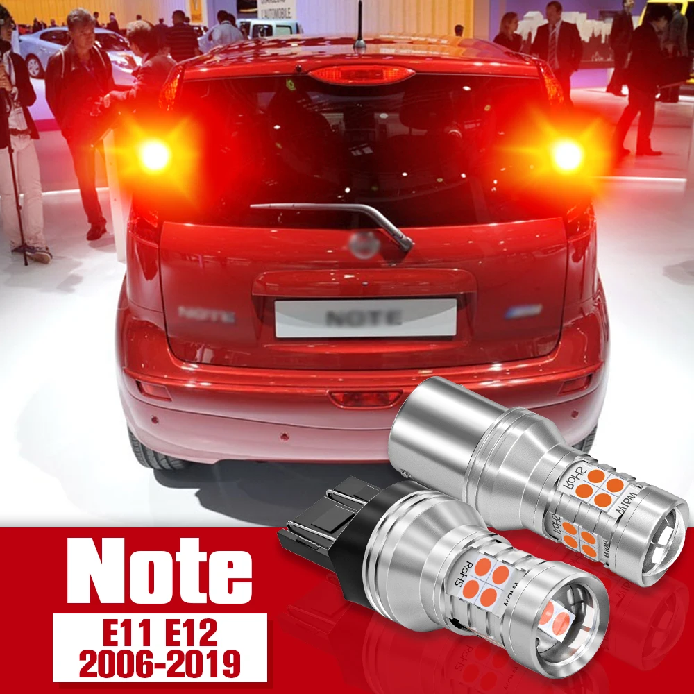 

2pcs LED Accessories Brake Light Bulb Lamp For Nissan Note E11 E12 2006-2019 2007 2008 2009 2010 2011 2012 2013 2014 2015 2016