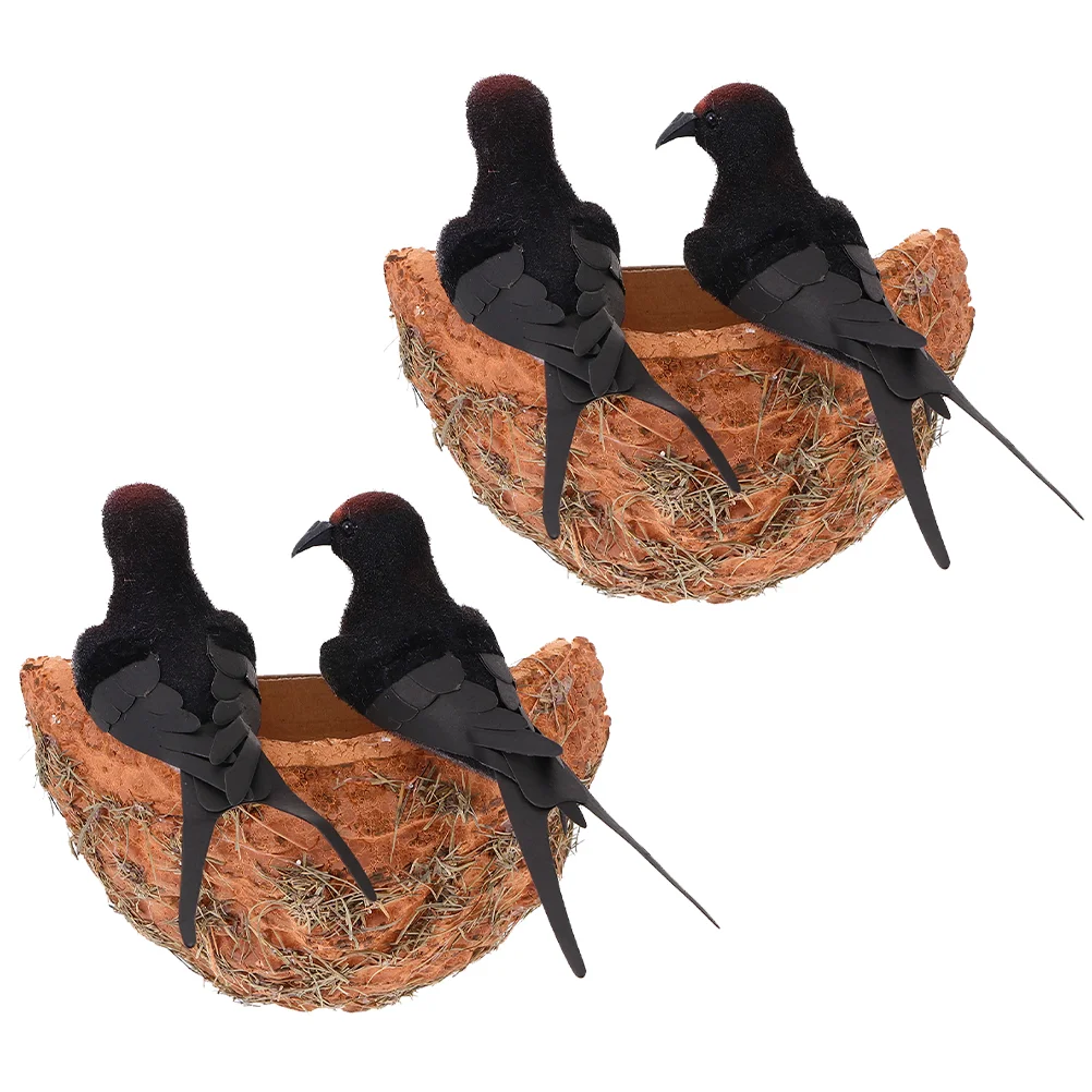 Imitated Swallow Model Decorative Model for Garden and Courtyard Decoration Fine Craftsmanship and Beautiful Appearance