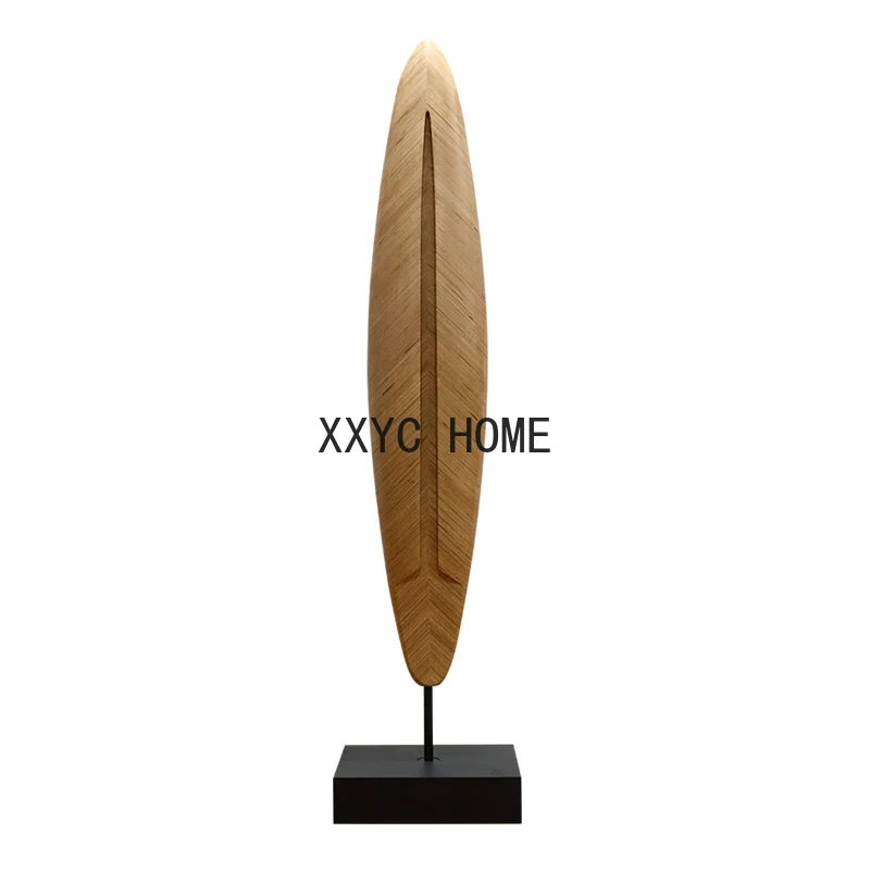 

Creative Wood Carving Crafts Model Room Entrance Floor Ornaments Hotel Club Soft Decoration Sculpture Art Device