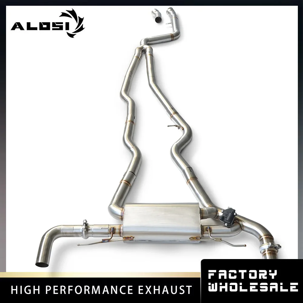 

Интеллектуальный клапан Cat Back Exhaust для BMW M240i/M240 3.0T G42 2019-2024, высокопроизводительная модификация выхлопной системы