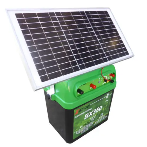 

12V Solar Powered Electric Fence Energizer For Cattle, Horse, Sheep, Pig And Bear