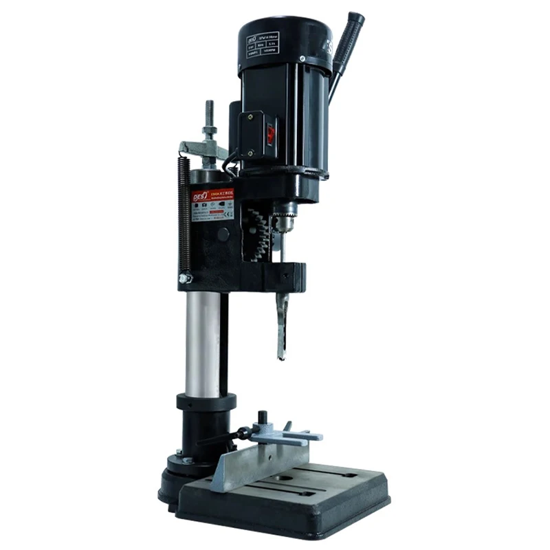 Square tenon machine woodworking square hole drilling machine multi-functional small household bench drill mortise