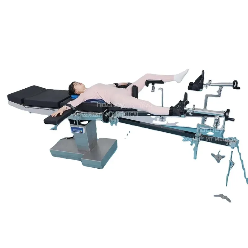 Hot Sale High Quality Medical Equipment Trauma Traction Frame Stainless Steel Operating Table Traction