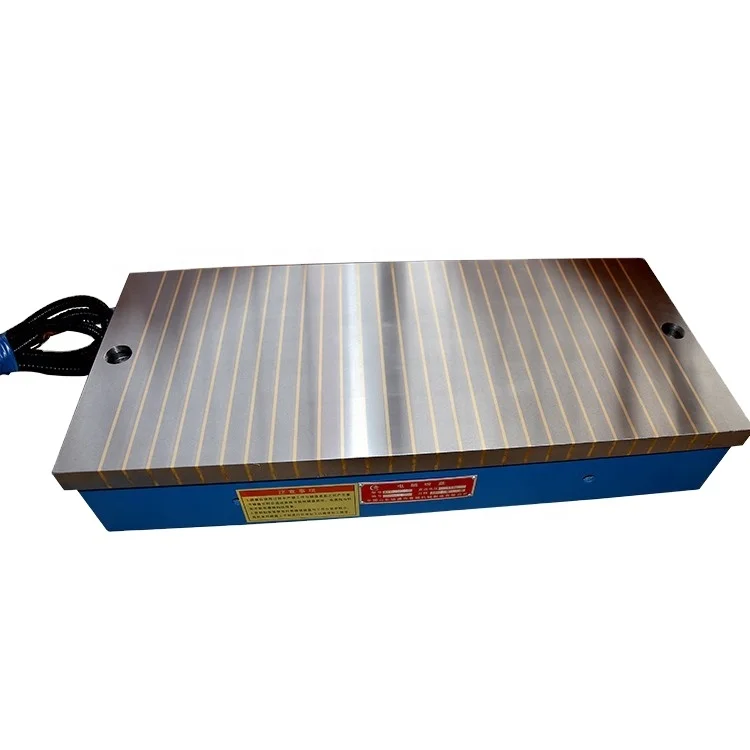 China professional magnetic table price, 500 * 1500 grinder electronically controlled magnetic permanent magnet chuck