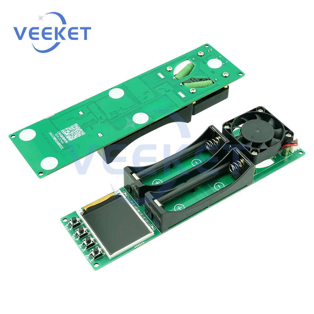 

Dual Channel 18650 Lithium Battery Capacity Tester Automatic Charging And Discharging Module DC 5V Type-C