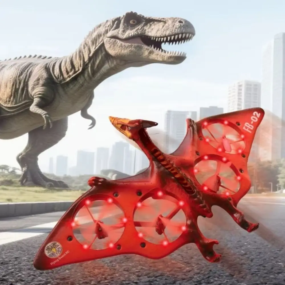 

EPP Foam Flame Pterosaur Remote Control Aircraft RC Drones Rechargeable Remote Control Foam Fighter Gravity Sensing 2.4G Stunt
