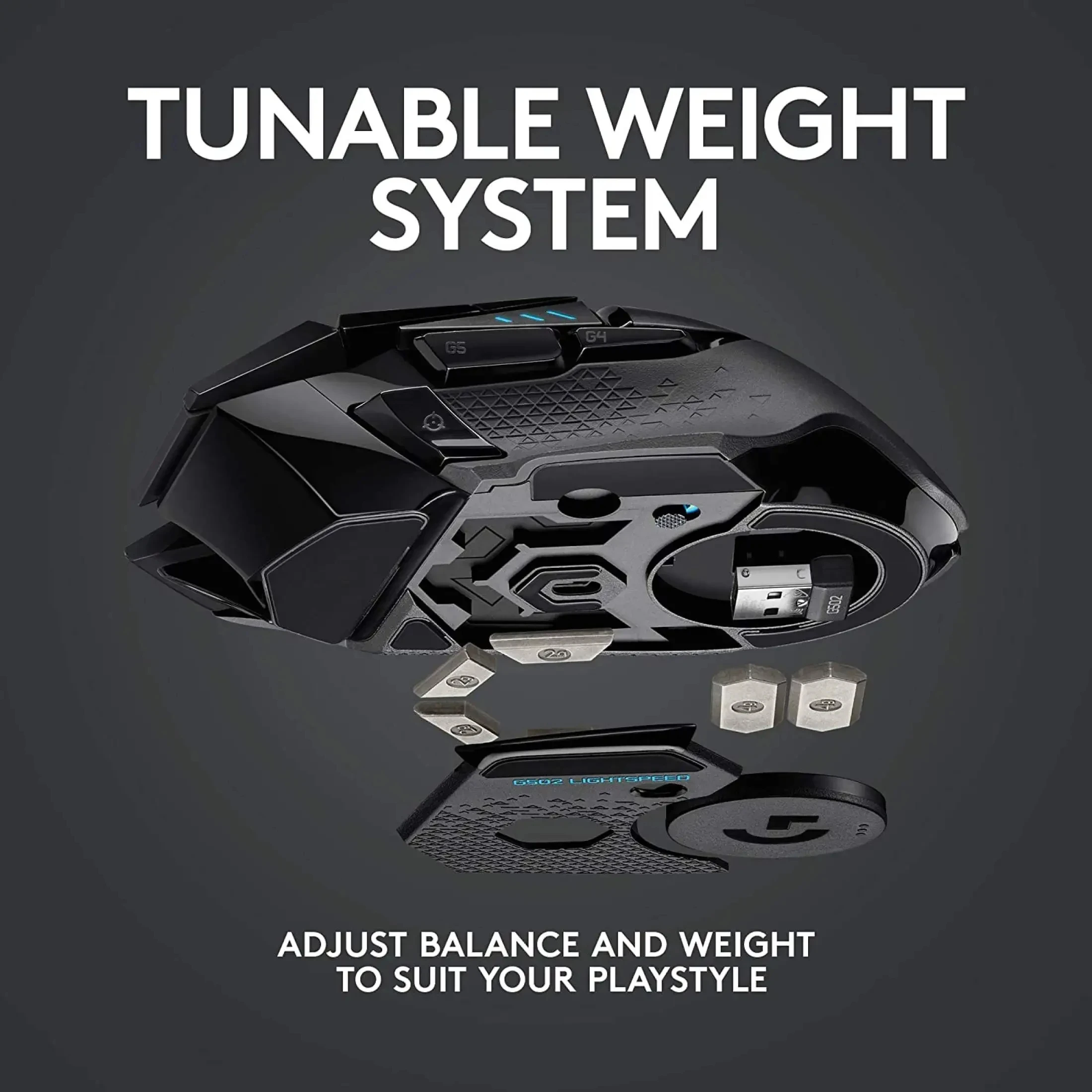 ماوس الألعاب الأصلي G502 HERO Logitech RGB تنافسي FPS Battle Royale هدية لصديقها/الرجال 11 أزرار قابلة للبرمجة