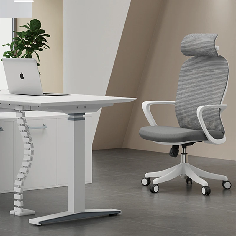 Staff office chairs, computer chairs, ergonomics, sedentary backrest chairs, lifting and lowering