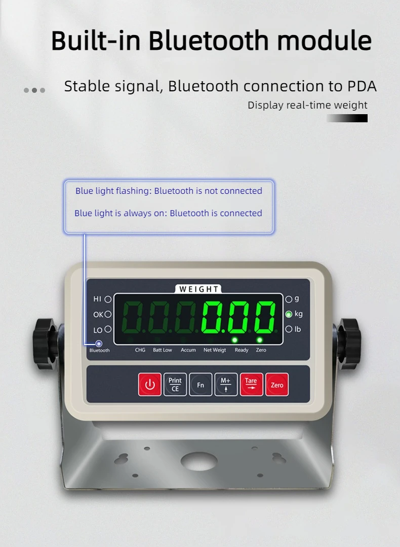 Weighing sensor loadmeter DIY livestock scale pig and cattle weighing mini truck scales 500kg-20 tons 110v-220v built-in battery