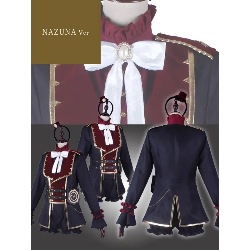 アニメアンサンブルスターズヴァルキリー仁兎なずな/樹シュウ/MIKA シアターファッションエレガントな制服コスプレ衣装ハロウィンロールプレイ