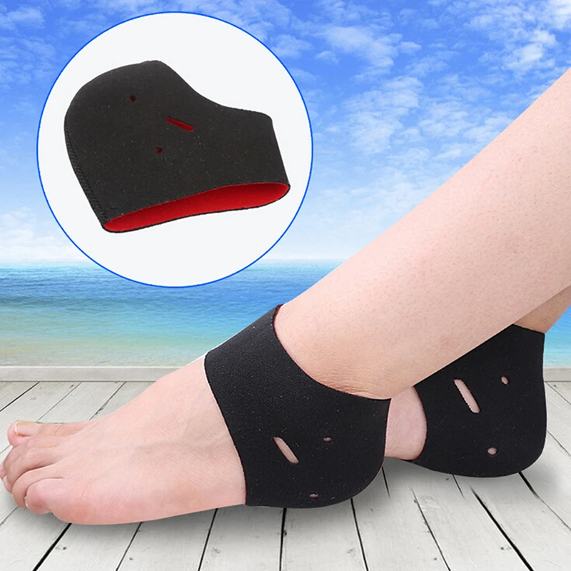 

1 Pair Soft Cloth Moisturizing Heel Socks Maintenance Cracked Foot Skin care