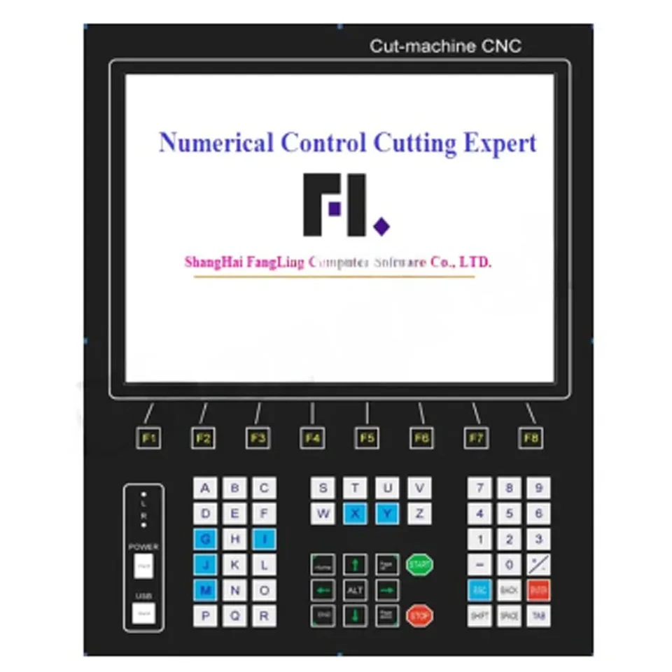 Plasma Controller Fangling F2500a/B/T Cnc Flame Plasma Gantry Cutting Machine Controller Operating System