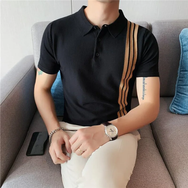 2023 New Style Fashion Male High Quality In Summer Pure Cotton Short Sleeve POLO Shirts/Men\'s Slim Fit Leisure POLO Shirts S-3XL