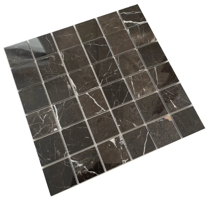30*30cm marble stone mosaic tile pool fish pool tiled antique background wall sticker toilet bathroom decorations living room